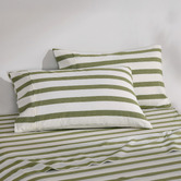 Aldrin Home Maeve Yarn-Dyed Washed Cotton Pillowcases