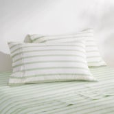 Aldrin Home Beau Yarn-Dyed Washed Cotton Pillowcases