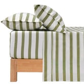 Aldrin Home Maeve Yarn-Dyed Washed Cotton Sheet Set