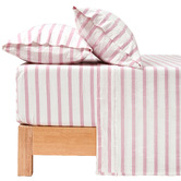 Aldrin Home Beau Yarn-Dyed Washed Cotton Sheet Set