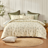 Aldrin Home Berlin Reversible Cotton Twill Quilt Cover Set
