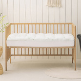 Aldrin Home 1000GSM Bamboo-Blend Cot Mattress Topper