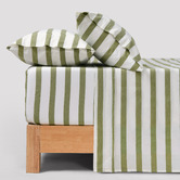 Aldrin Home Maeve Yarn-Dyed Washed Cotton Sheet Set