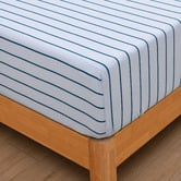 Aldrin Home Striped Lili Microfibre Fitted Sheet Set