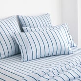 Aldrin Home Striped Lili Microfibre Fitted Sheet Set