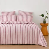 Aldrin Home Striped Lili Microfibre European Pillowcases