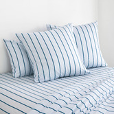 Aldrin Home Striped Lili Microfibre European Pillowcases