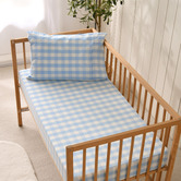 Aldrin Home Gordon Cotton Cot Fitted Sheet Set