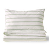 Aldrin Home Sage Cesar Cotton Cot Quilt Cover Set