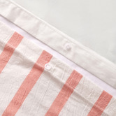 Aldrin Home Coral Cesar Cotton Cot Quilt Cover Set