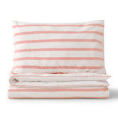 Aldrin Home Coral Cesar Cotton Cot Quilt Cover Set