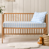 Aldrin Home Gordon Cotton Cot Fitted Sheet Set