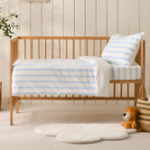 Aldrin Home Sky Cesar Cotton Cot Quilt Cover Set