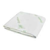 Aldrin Home Bamboo-Blend Knitted Waterproof Cot Mattress Protector