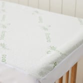 Aldrin Home Bamboo-Blend Knitted Waterproof Cot Mattress Protector