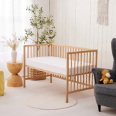 Aldrin Home Bamboo-Blend Jersey Waterproof Cot Mattress Protector
