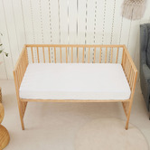 Aldrin Home Bamboo-Blend Terry Waterproof Cot Mattress Protector