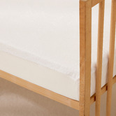 Aldrin Home Bamboo-Blend Terry Waterproof Cot Mattress Protector