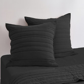 Aldrin Home Sharon Washed Microfibre Quilted European Pillowcases