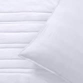 Aldrin Home Sharon Washed Microfibre Quilted European Pillowcases