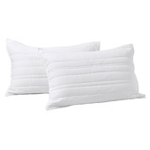 Aldrin Home Sharon Washed Microfibre Quilted Standard Pillowcases