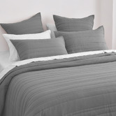 Aldrin Home Sharon Washed Microfibre Quilted Coverlet Set