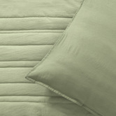 Aldrin Home Sharon Washed Microfibre Quilted European Pillowcases