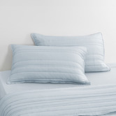 Aldrin Home Sharon Washed Microfibre Quilted Standard Pillowcases