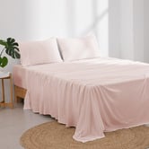 Aldrin Home Washed Microfibre Sheet Set