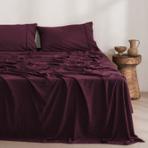 Aldrin Home Washed Microfibre Sheet Set