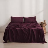 Aldrin Home Washed Microfibre Sheet Set