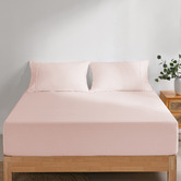 Aldrin Home Washed Microfibre Fitted Sheet Set