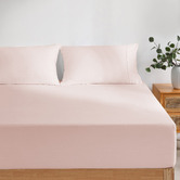 Aldrin Home Washed Microfibre Fitted Sheet Set