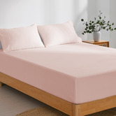 Aldrin Home Washed Microfibre Fitted Sheet Set
