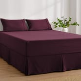 Aldrin Home Superfine Pleated Washed Microfibre Valance