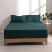 Aldrin Home Washed Microfibre Fitted Sheet Set