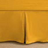 Aldrin Home Superfine Pleated Washed Microfibre Valance