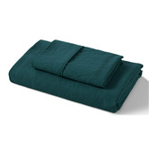 Aldrin Home Washed Microfibre Fitted Sheet Set