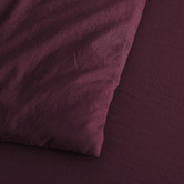 Aldrin Home Cherry Washed Microfibre Quilt Cover Set