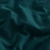 Aldrin Home Teal Washed Microfibre Quilt Cover Set