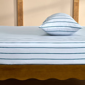 Aldrin Home Striped Lili Microfibre Fitted Sheet Set