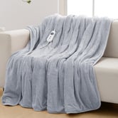Aldrin Home Extra Large Coral Fleece Heated Throw