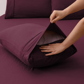 Aldrin Home Washed Microfibre Standard Pillowcases