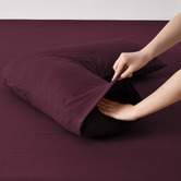 Aldrin Home Washed Microfibre V-Shape Pillowcases