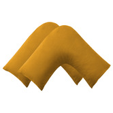 Aldrin Home Washed Microfibre V-Shape Pillowcases