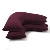Aldrin Home Washed Microfibre V-Shape Pillowcases