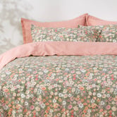 Aldrin Home Jenna Reversible Cotton Quilt Cover Set