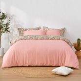 Aldrin Home Jenna Reversible Cotton Quilt Cover Set