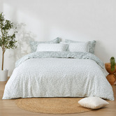 Aldrin Home Eileen Reversible Cotton Quilt Cover Set