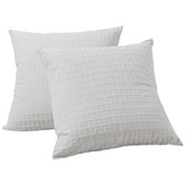 Aldrin Home Iris Jacquard European Pillowcases